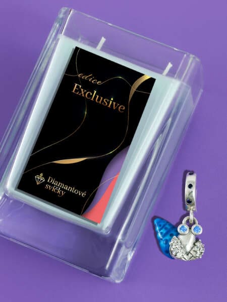 Přívěsek na náramek krab poustevníček | Svíčka se šperkem