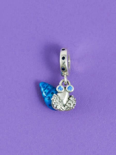 Přívěsek na náramek krab poustevníček | Svíčka se šperkem