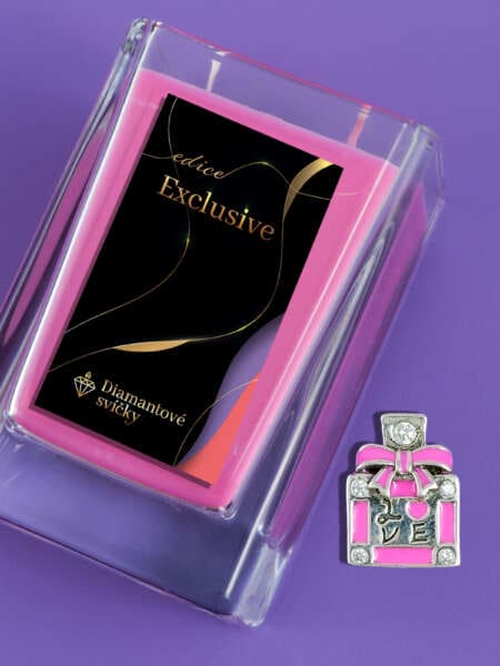 Přívěsek na náramek flakon | Svíčka se šperkem