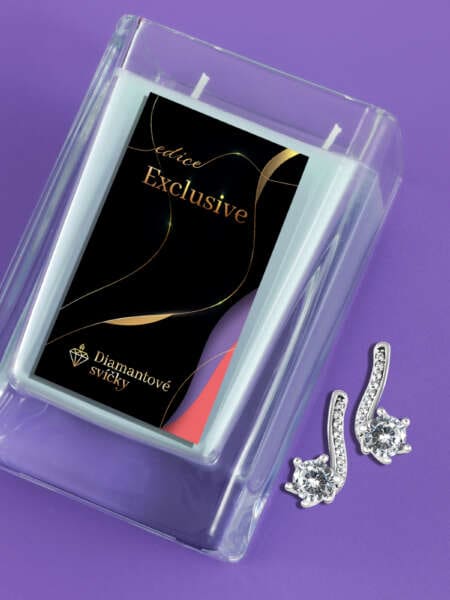 Náušnice Freya | Svíčka se šperkem