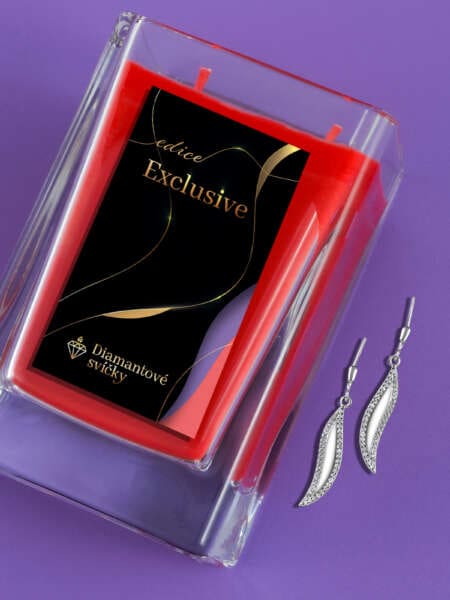 Náušnice visací Aiko | Svíčka se šperkem