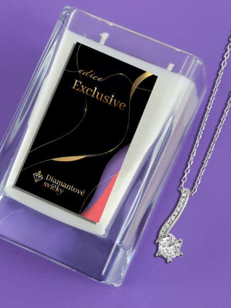 Přívěsek s řetízkem Freya | Svíčka se šperkem